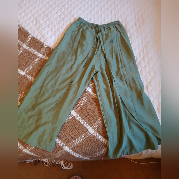 Wrap-around pants with a front Drawstring Tie Size M No Tags - Picture 1 of 4